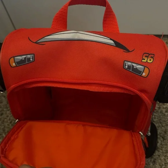 Kids Lightning McQueen Mini Backpack - Picture 5 of 6